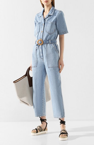 Джинсовый комбинезон NANUSHKA, арт. ARL0_BLUE WASH_RIGID DENIM, фото 2