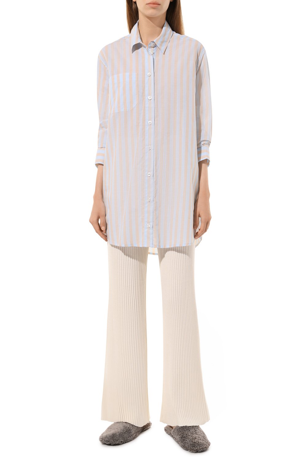 Хлопковая рубашка DEREK ROSE, арт. 1523-AMAL020, фото 2