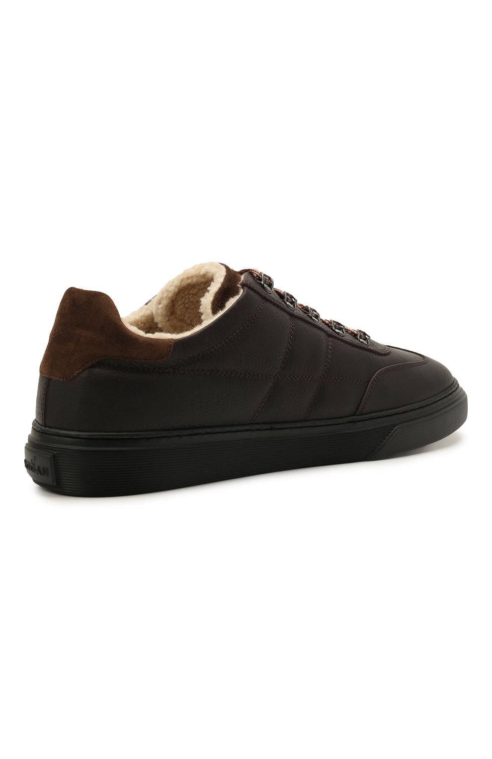 Кожаные кеды HOGAN, арт. HXM3650AP71QCZ, фото 4