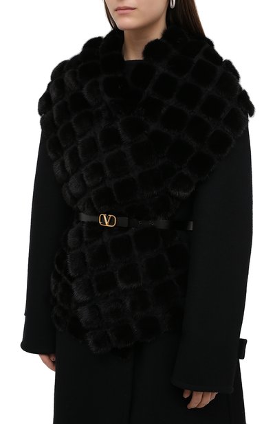 Накидка из норки VALENTINO, арт. UF3FKA001HF, фото 3