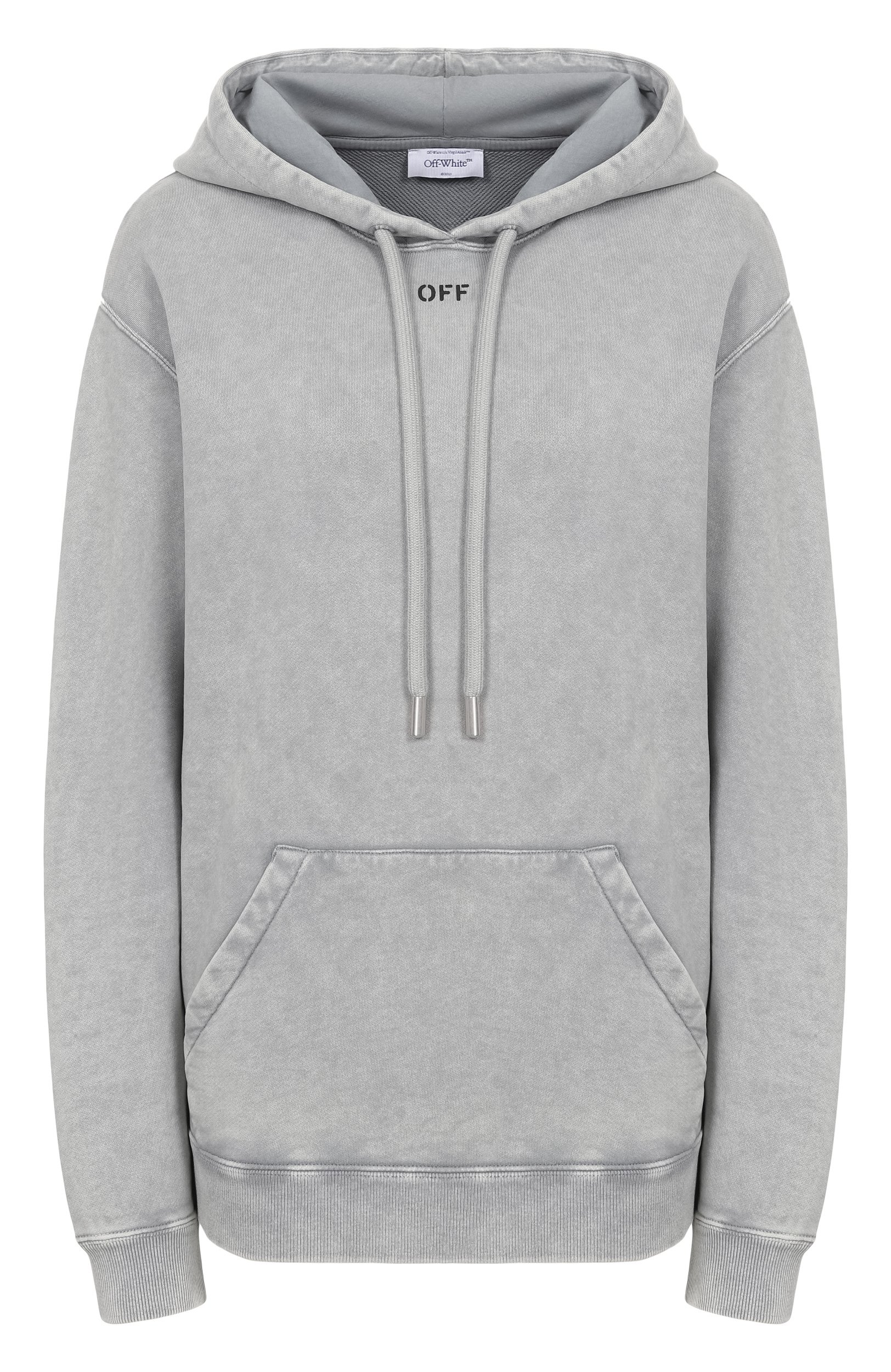 Хлопковое худи OFF-WHITE, арт. 2FE00500T, фото 1