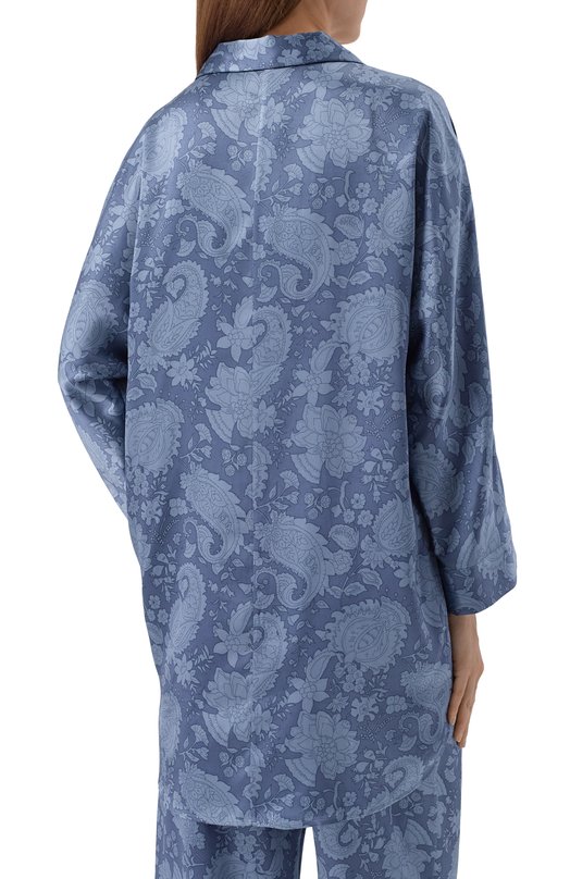 Шелковая рубашка Zimmerli 6100-15003 Синий  6100-15003 Фото 4