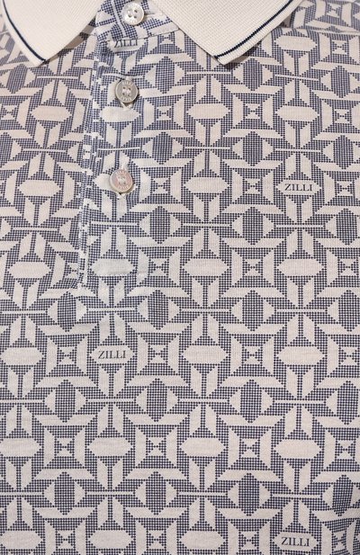 Хлопковое поло ZILLI, арт. KBP002M0110VZLU00, фото 5