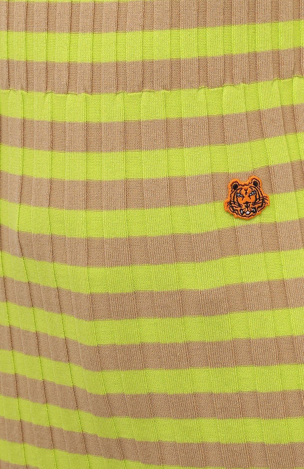 Хлопковый пуловер KENZO зеленого цвета по цене 31950 руб., арт. FB62PU6223CB, фото 5 Хлопковый пуловер KENZO, арт. FB62PU6223CB, фото 5