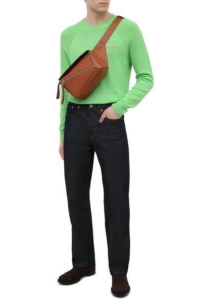 Кожаная поясная сумка puzzle LOEWE, арт. B510P35X01, фото 2