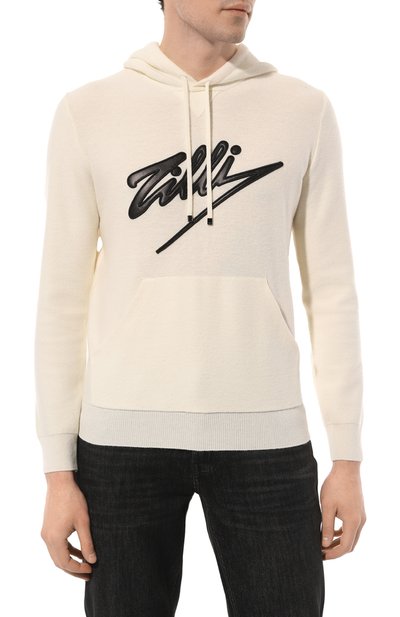 Худи из шерсти и кашемира ZILLI, арт. JSS006M0220VZS000, фото 3