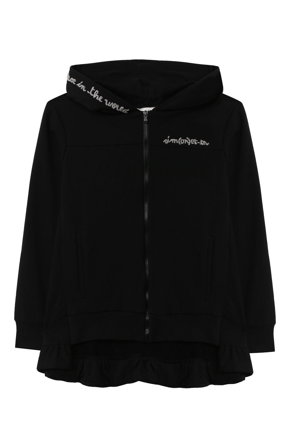 Хлопковая толстовка SIMONETTA, арт. 1N4500/NB270/10-14+, фото 1