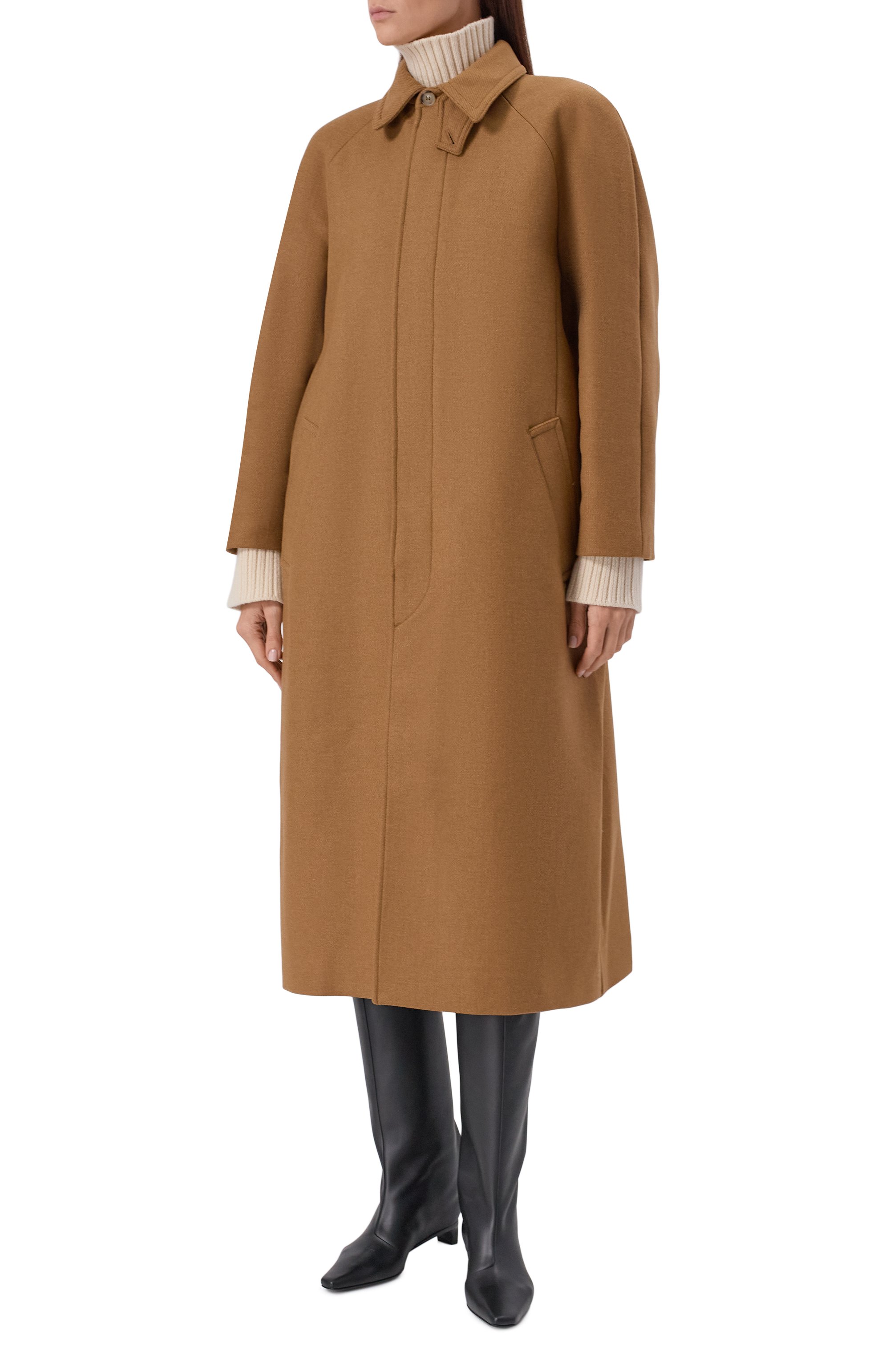 Шерстяное пальто A.P.C., арт. F01533/WVBEB, фото 3