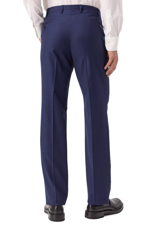 Шерстяной костюм Kiton UA81K0101E15 Синий  UA81K0101E15 Фото 7