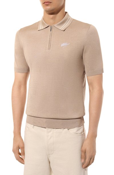 Шелковое поло ZILLI, арт. KZP002M0630VZS000, фото 3