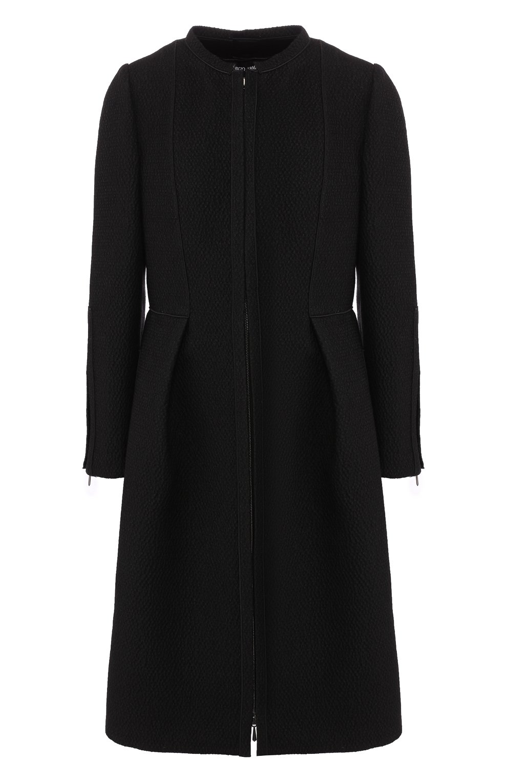 Пальто GIORGIO ARMANI черного цвета по цене 213500 руб., арт. 9WH0L02P/T01A9, фото 1 Пальто GIORGIO ARMANI, арт. 9WH0L02P/T01A9, фото 1