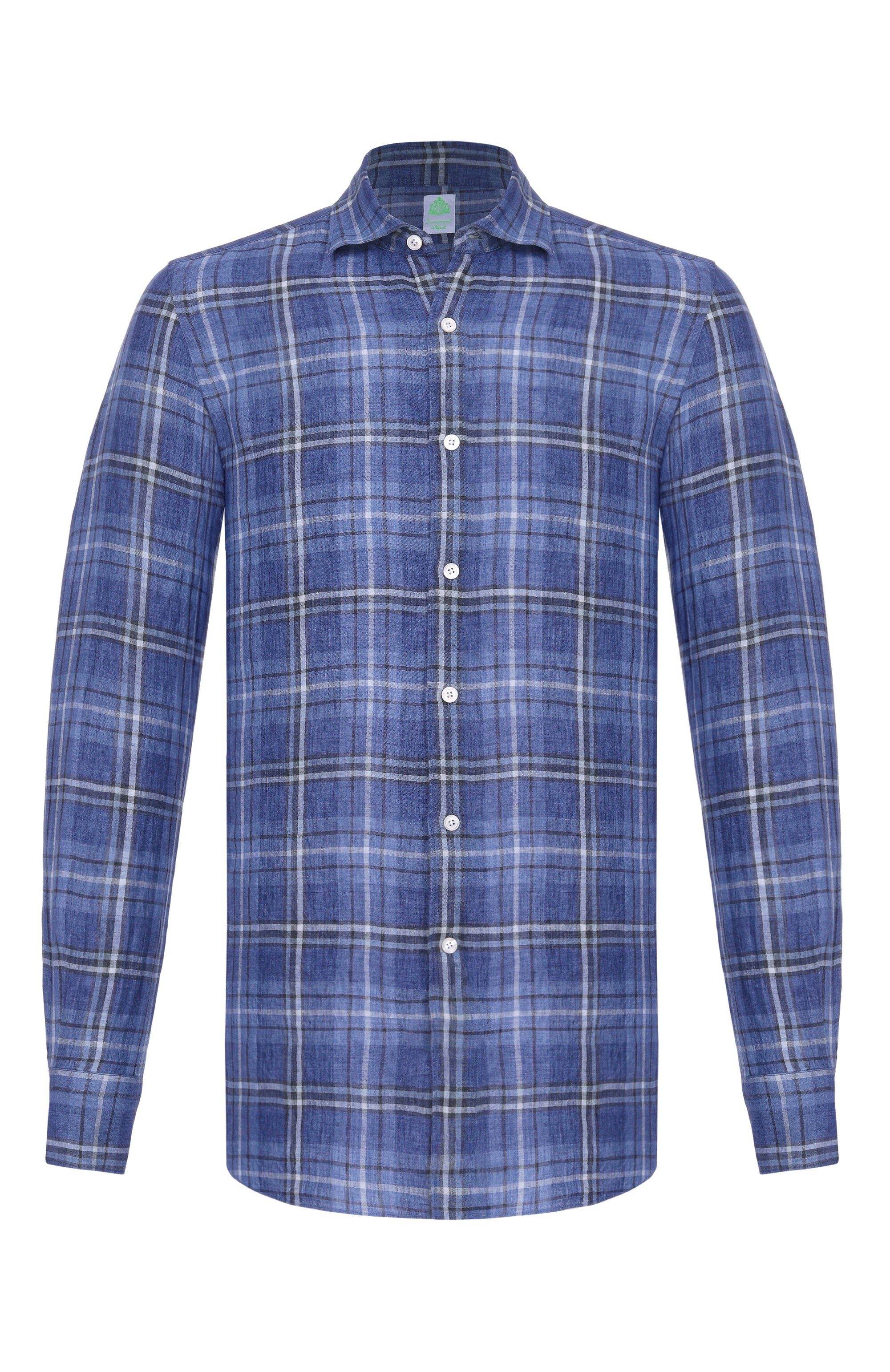 Льняная рубашка FINAMORE 1925, арт. GAETE 1 LUIGI Z L/P6045F, фото 1