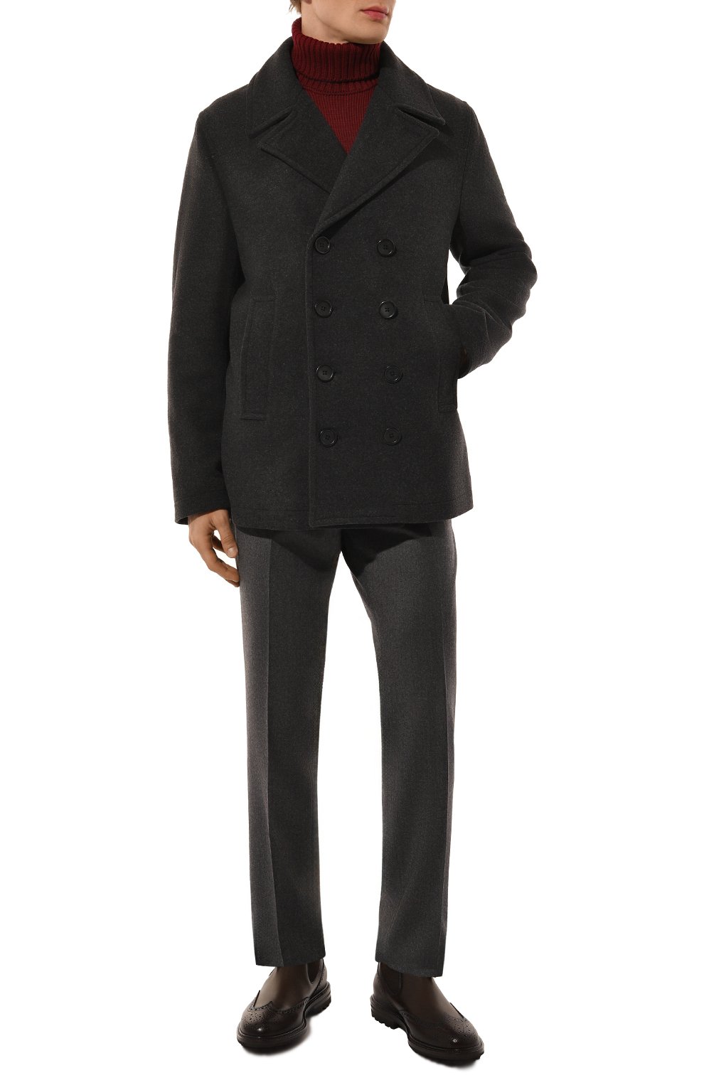 Брюки из шерсти и кашемира ANDREA CAMPAGNA, арт. SC/1 ALC/ZG1200, фото 2