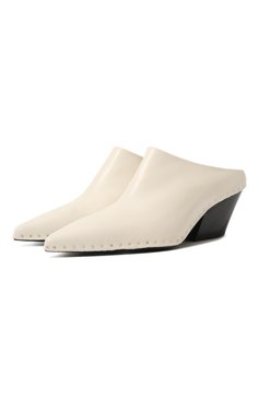 Кожаные сабо JIL SANDER, арт. JS38010A-15011, фото 1