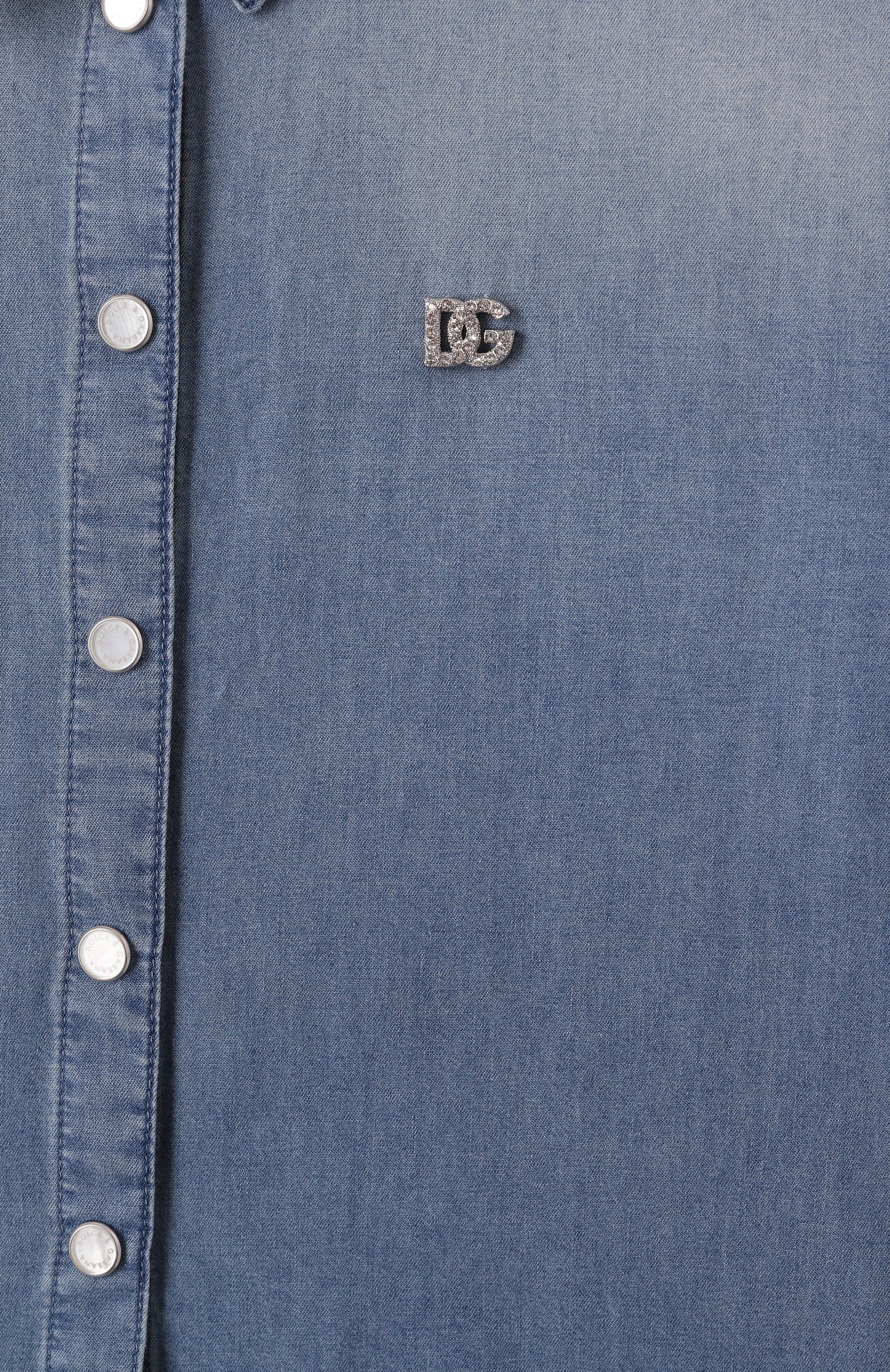 Джинсовая рубашка DOLCE & GABBANA, арт. L56S32/LDD07/8-14, фото 3