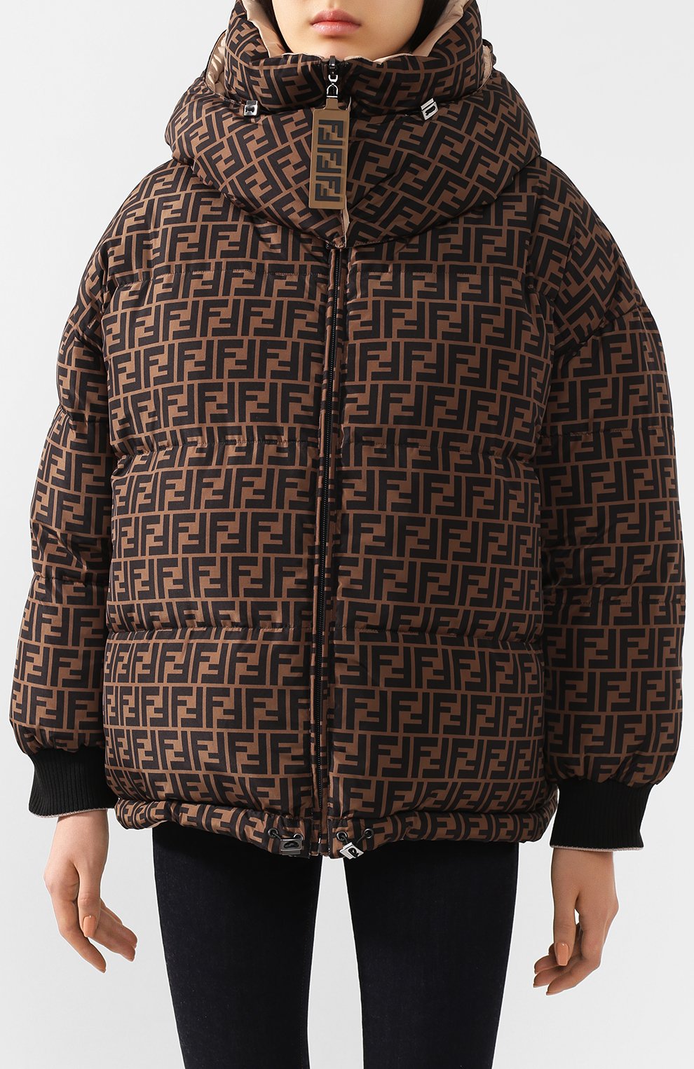 Пуховик FENDI, арт. FAA439 AB3P, фото 6