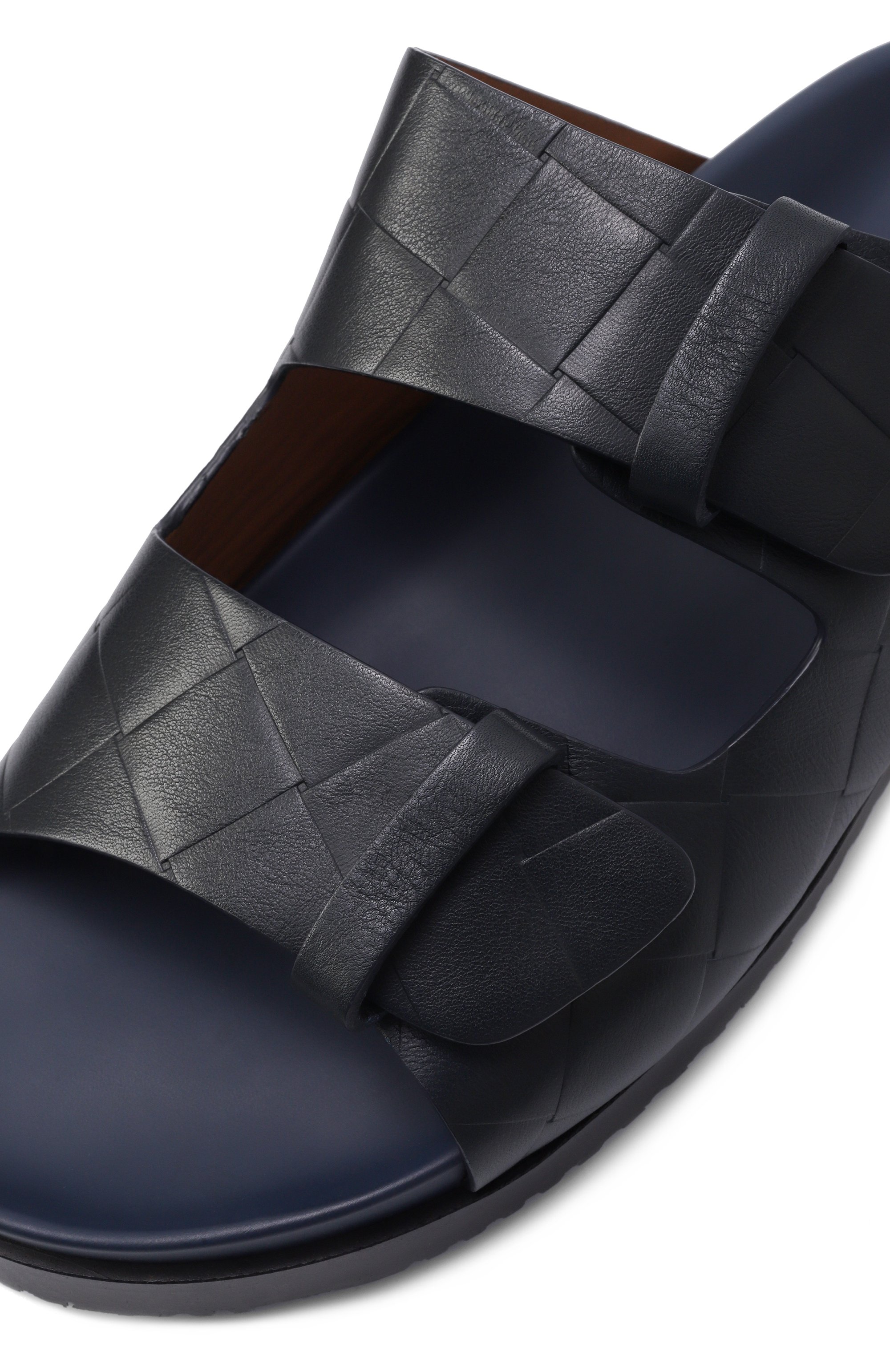 Кожаные шлепанцы DOUCAL'S, арт. DU3437NECKPF774N, фото 7