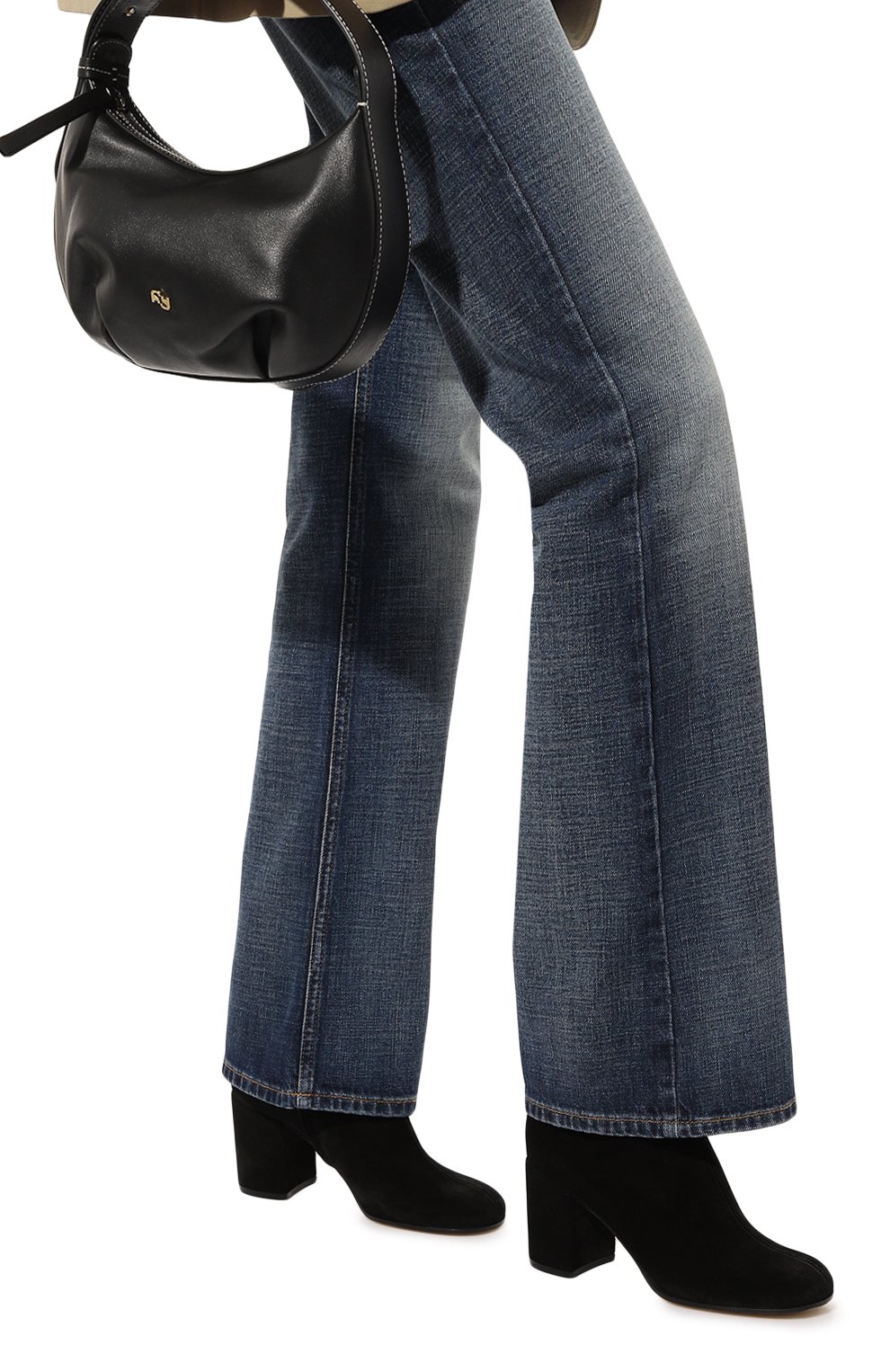 Замшевые ботильоны GIANVITO ROSSI, арт. G73052.70RIC.SUENER0, фото 3