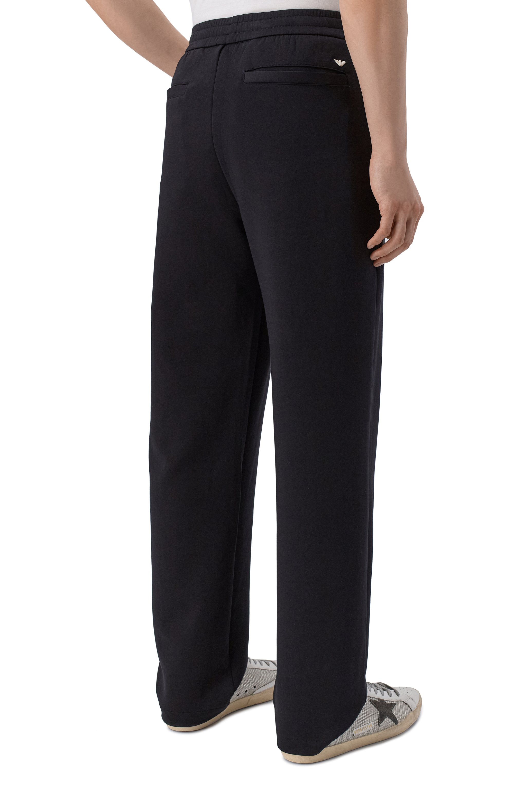 Хлопковые брюки EMPORIO ARMANI, арт. EM004543/AF10013, фото 4