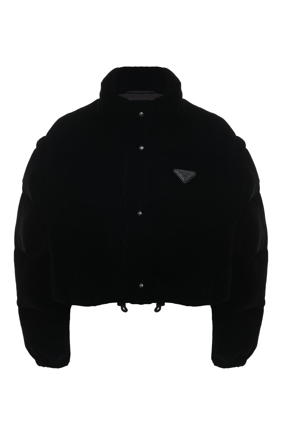 Бархатный пуховик PRADA, арт. 291805-1XJX-F0002-202, фото 1