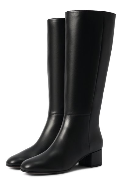 Женские кожаные сапоги joelle 45  GIANVITO ROSSI, арт. G80036.45RIC.VGUNENE