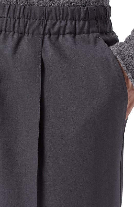 Шерстяные брюки 12 STOREEZ 136040 Серый  136040 Фото 5