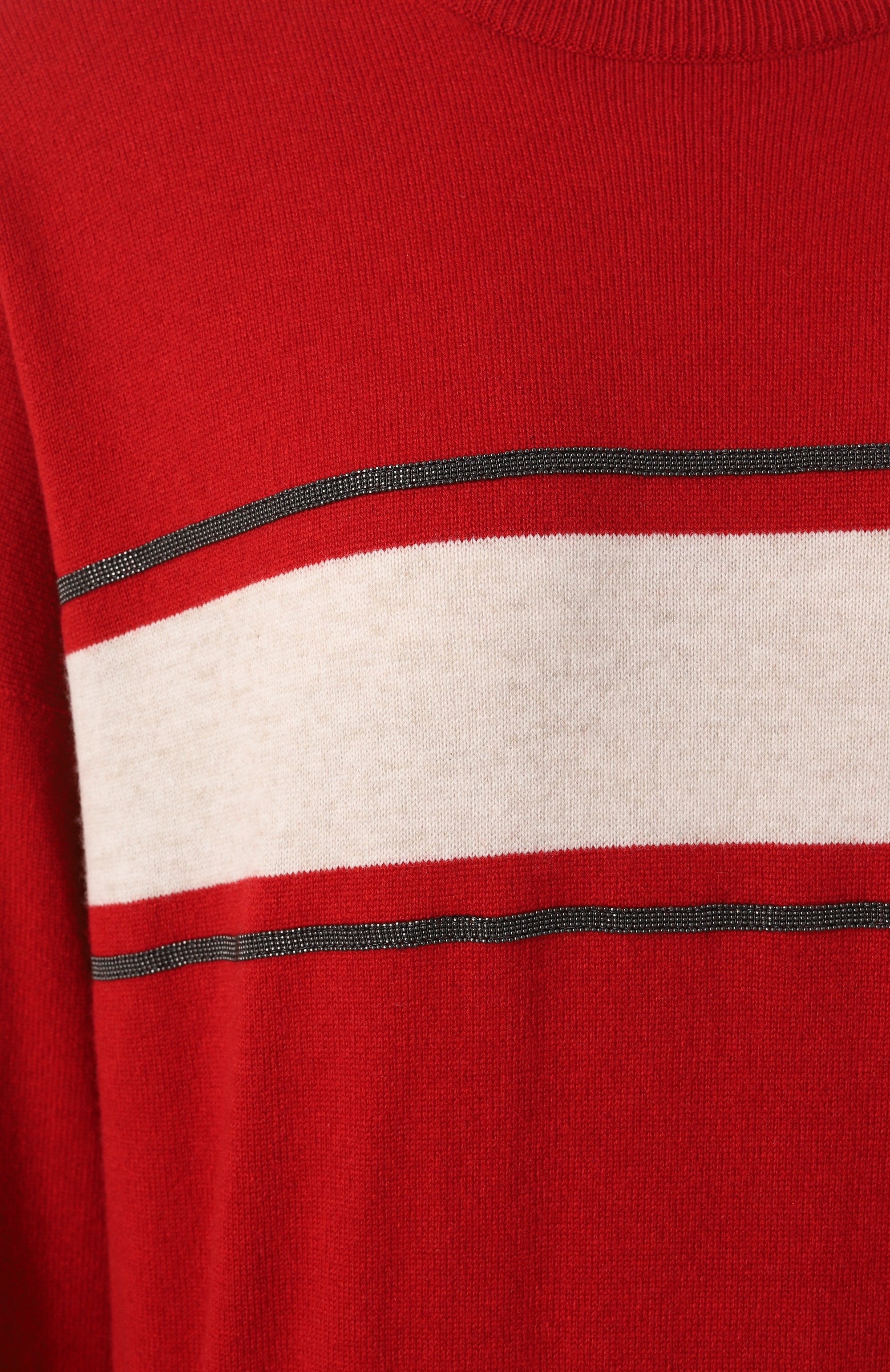 Пуловер из шерсти и кашемира BRUNELLO CUCINELLI, арт. M16194600, фото 6