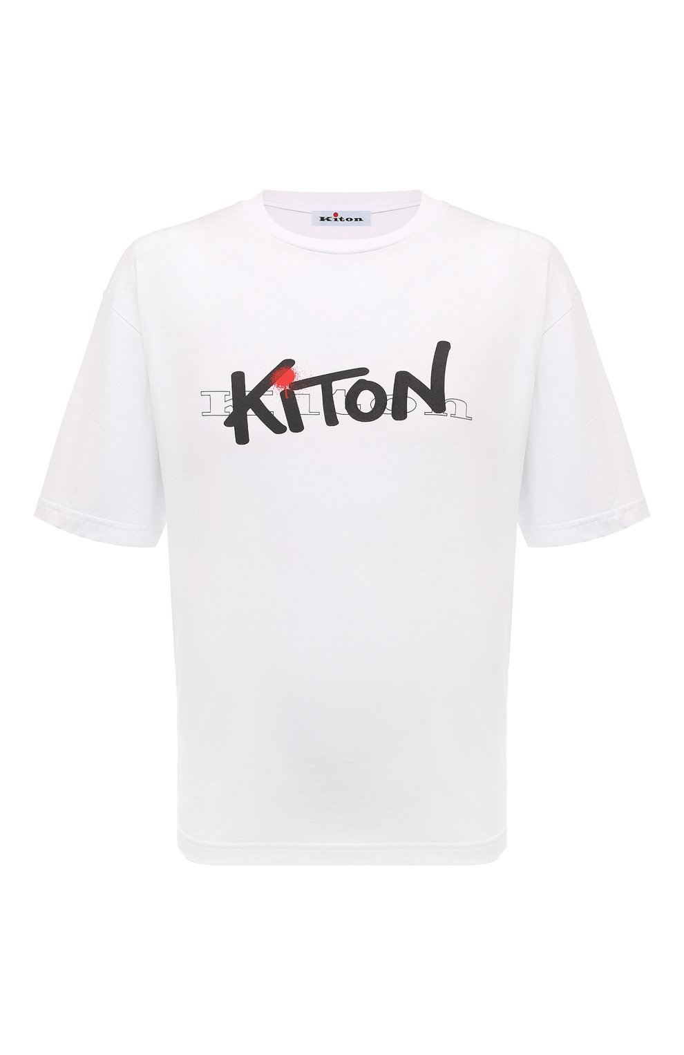 Хлопковая футболка KITON, арт. UMK0364, фото 1