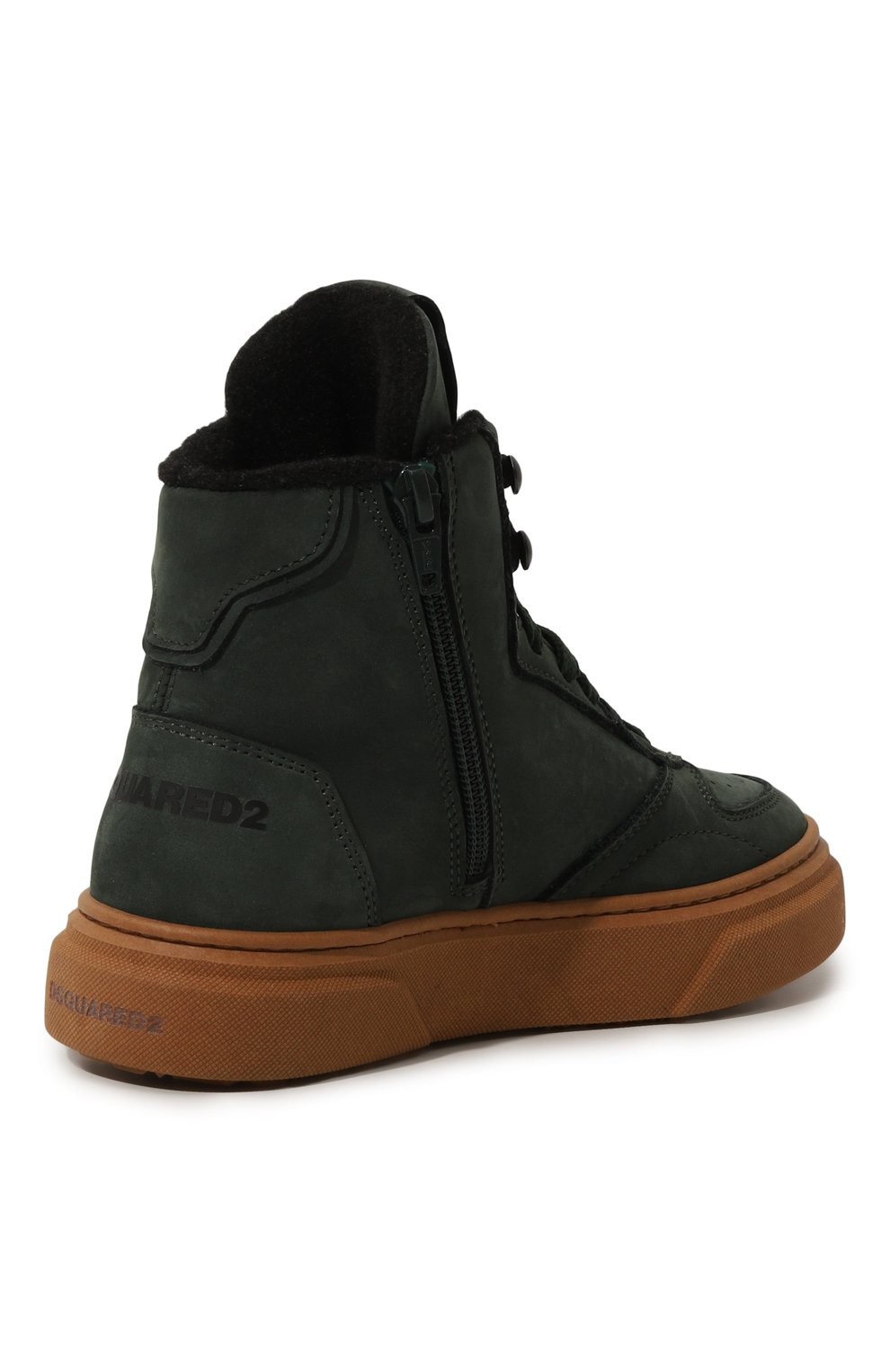 Замшевые кеды DSQUARED2, арт. 79308/29-34, фото 3