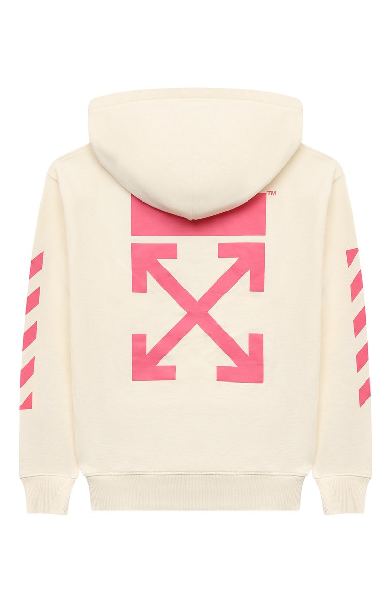 Хлопковое худи OFF-WHITE, арт. 0GBB002F23FLE001, фото 2