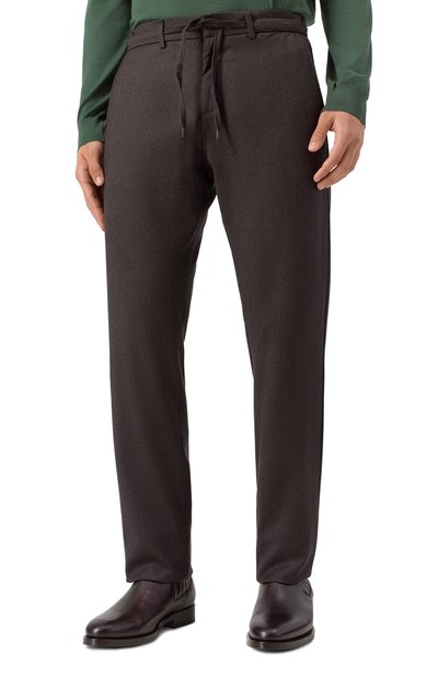 Шерстяные брюки CANALI, арт. V1659G/AR03472, фото 3