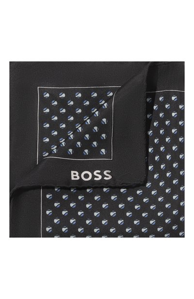 Платок из хлопка и шелка BOSS, арт. 50491125, фото 1