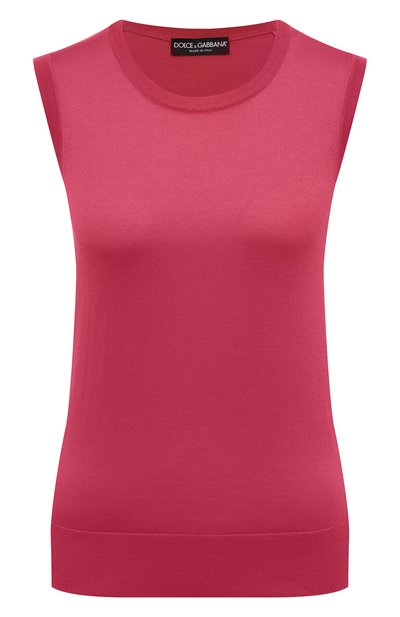 Женский шелковый топ DOLCE & GABBANA, арт. FX183T/JASEF/0UTLET AW22-23