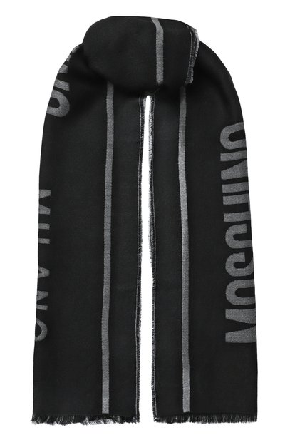 Мужской шерстяной шарф MOSCHINO, арт. 50229/M5791