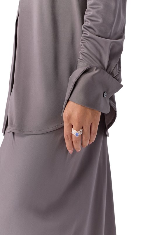 Кольцо Dusk Orchid Bluejay BRI-DO-BL Голубой  BRI-DO-BL Фото 2