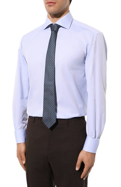 Хлопковая сорочка STEFANO RICCI, арт. *MC007132/M1450, фото 3