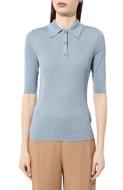 Шелковое поло WINDSOR, арт. 52 DP115 10003040, фото 3