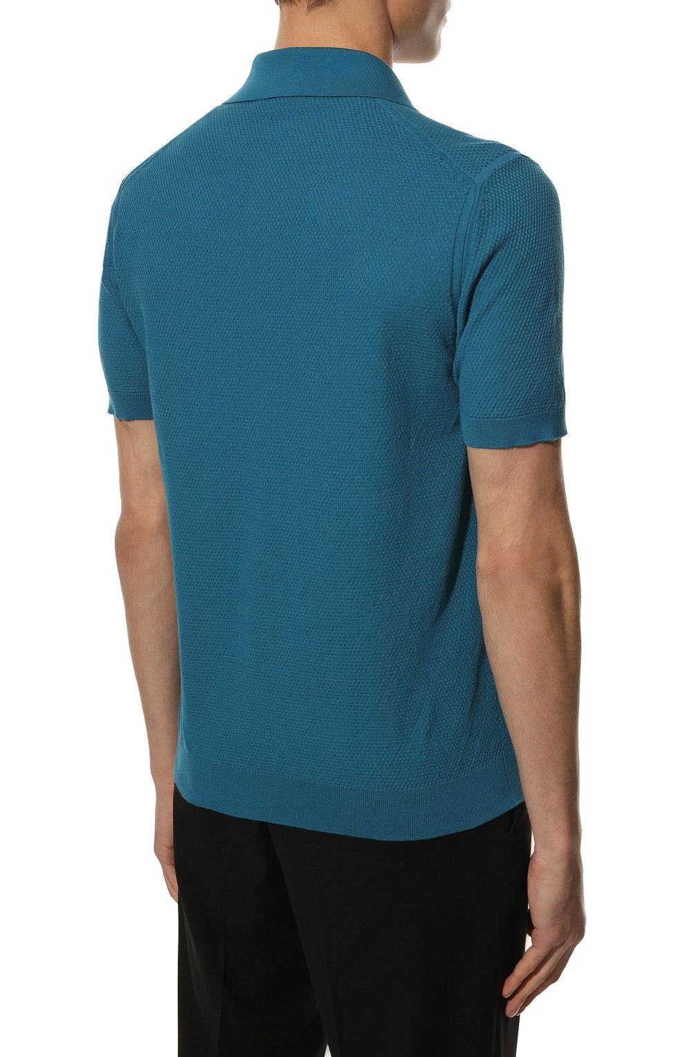 Хлопковое поло ZEGNA, арт. UZC96/C32, фото 4