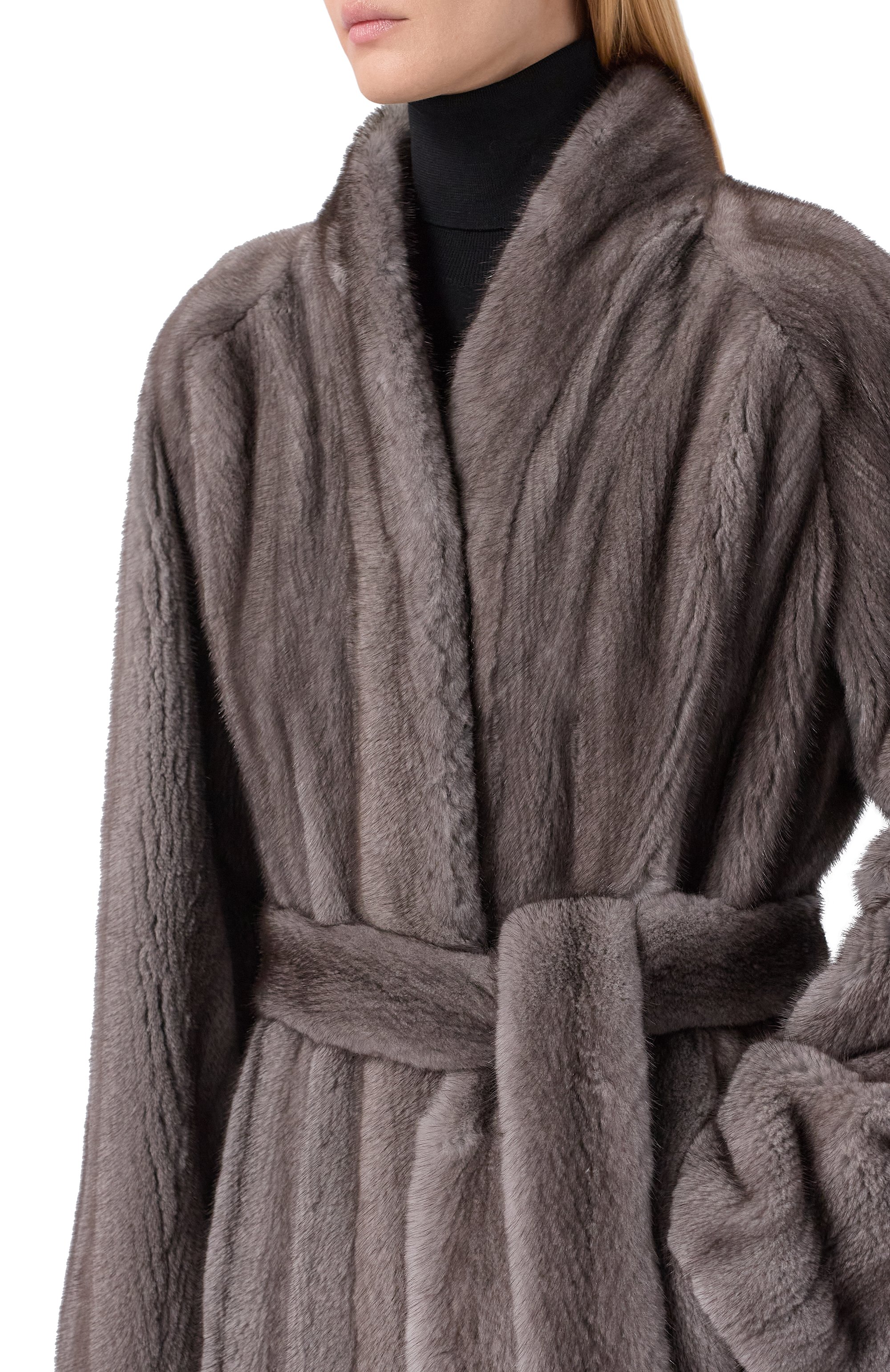 Шуба из норки MVST, арт. FBPL-Y621-1V/F1193, фото 5