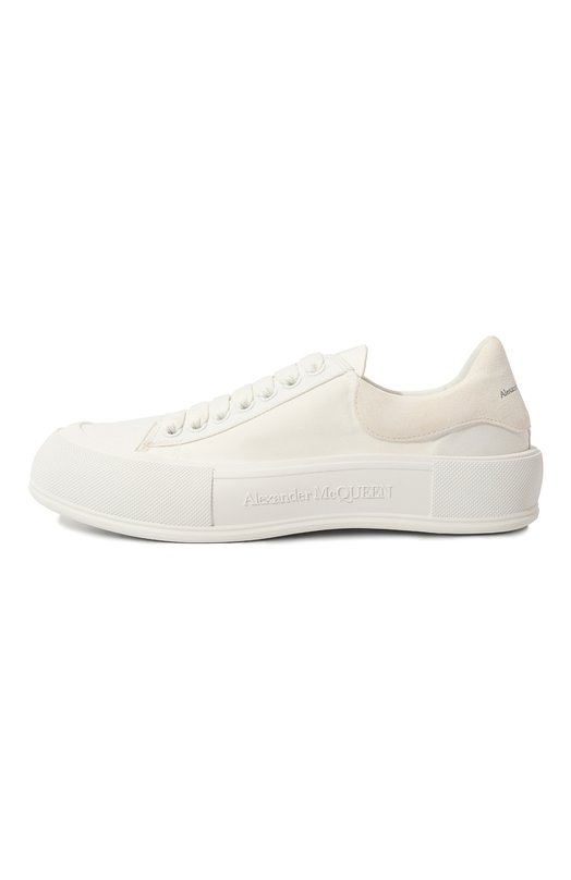 фото Текстильные кеды deck plimsoll alexander mcqueen