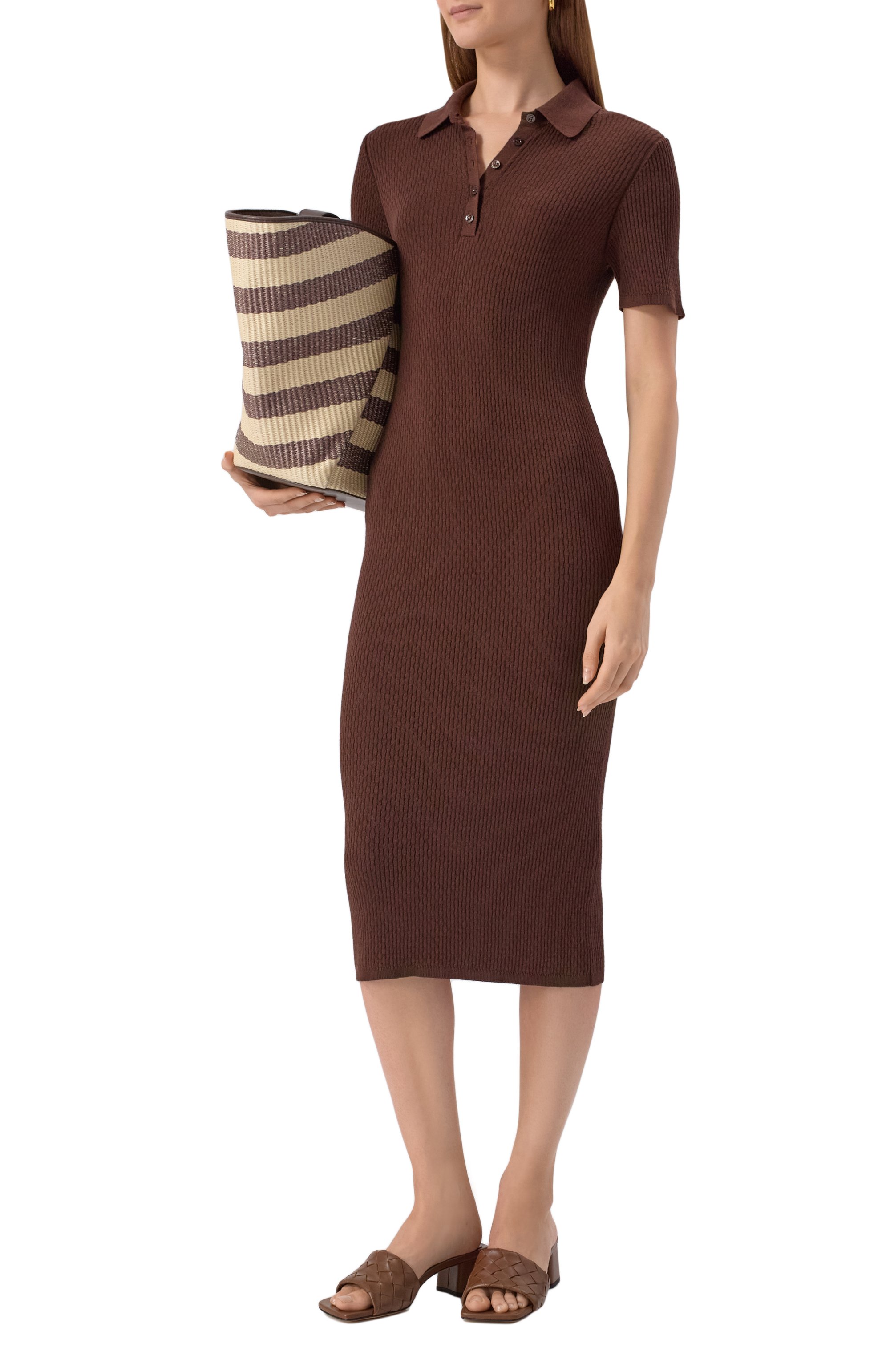 Платье из шелка и хлопка MVST, арт. WS61-630MU, фото 2