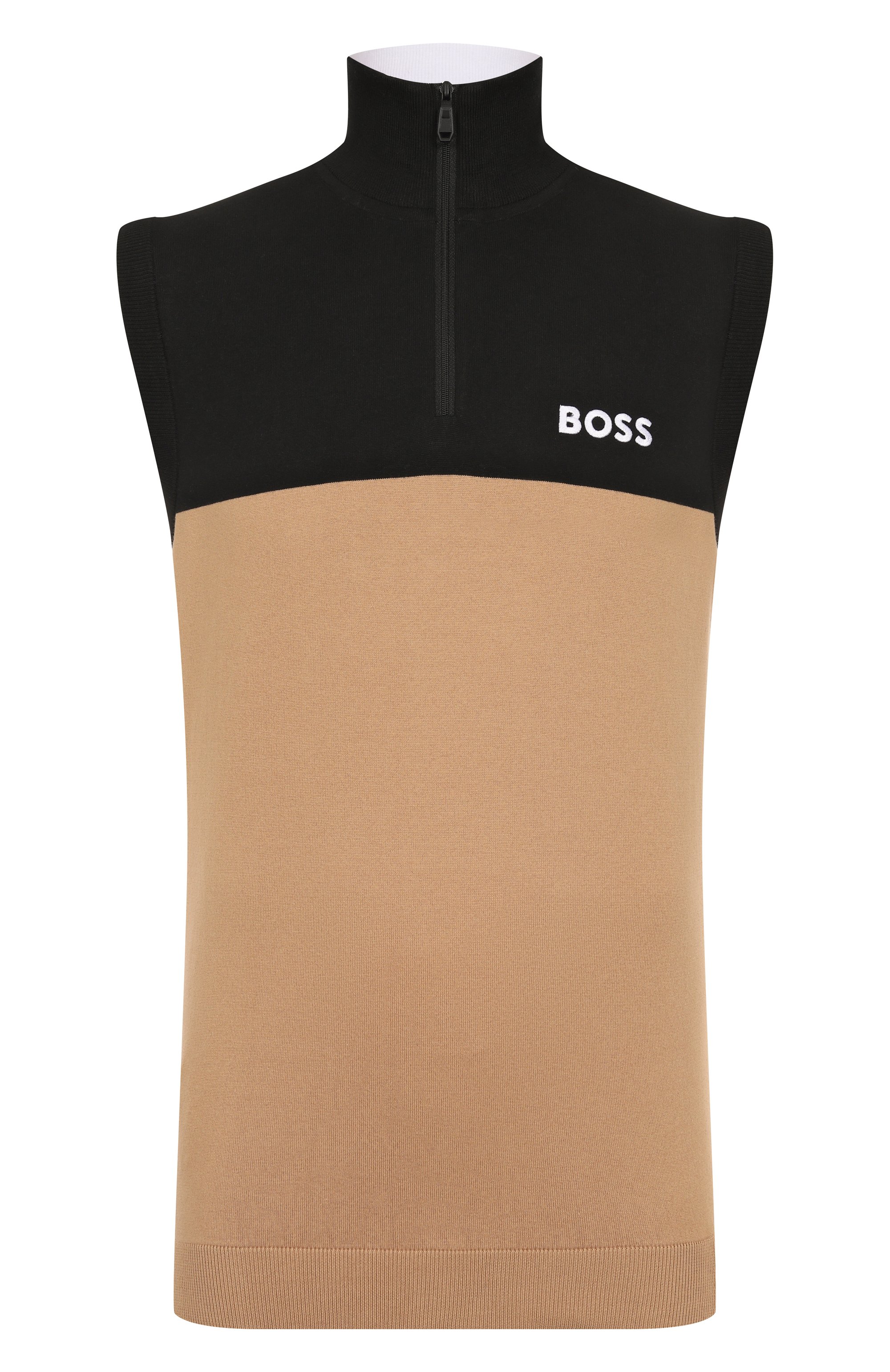 Хлопковый жилет BOSS GREEN, арт. 50537256, фото 1