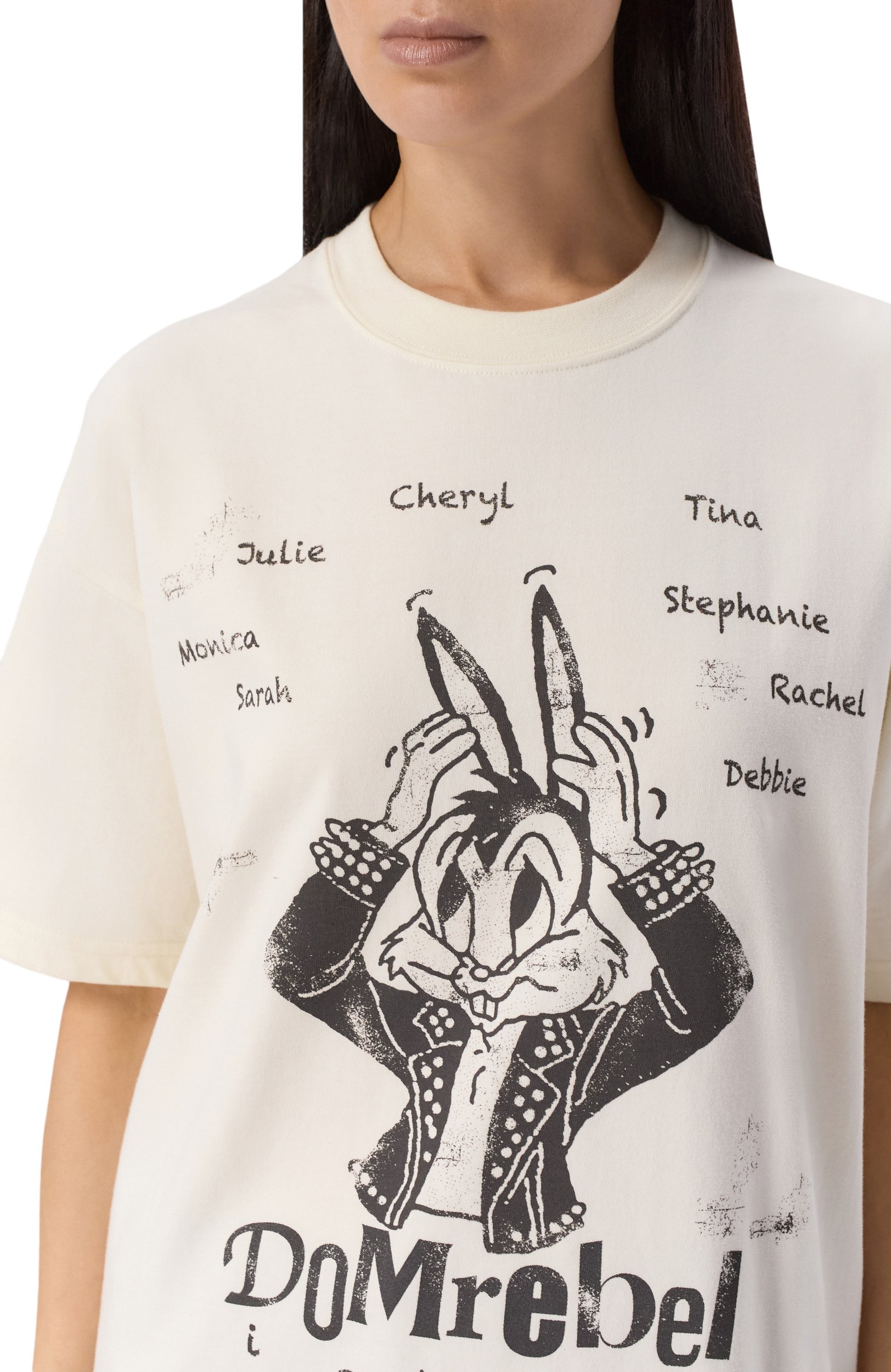 Хлопковая футболка DOMREBEL белого цвета по цене 22100 руб., арт. DECISI0NS/T-SHIRT, фото 5 Хлопковая футболка DOMREBEL, арт. DECISI0NS/T-SHIRT, фото 5