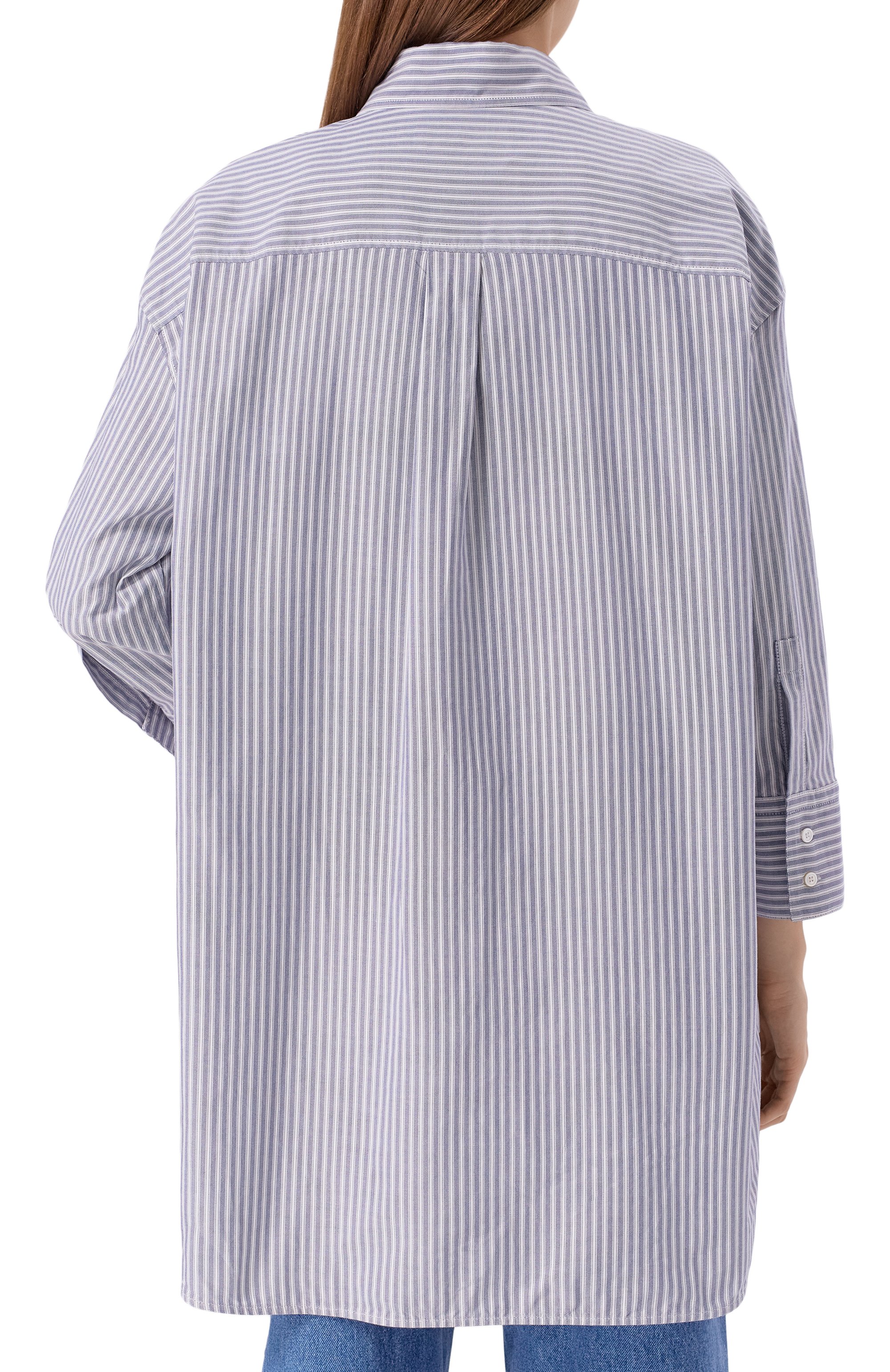 Хлопковая рубашка WEEKEND MAX MARA, арт. QUEVA, фото 4