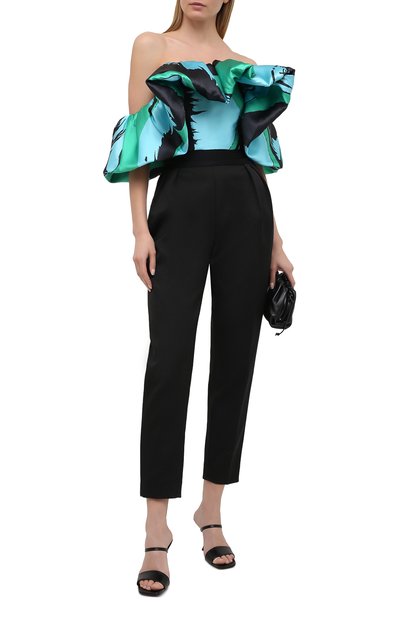Топ SOLACE LONDON зеленого цвета по цене 27950 руб., арт. 0S25084A, фото 2 Топ SOLACE LONDON, арт. 0S25084A, фото 2