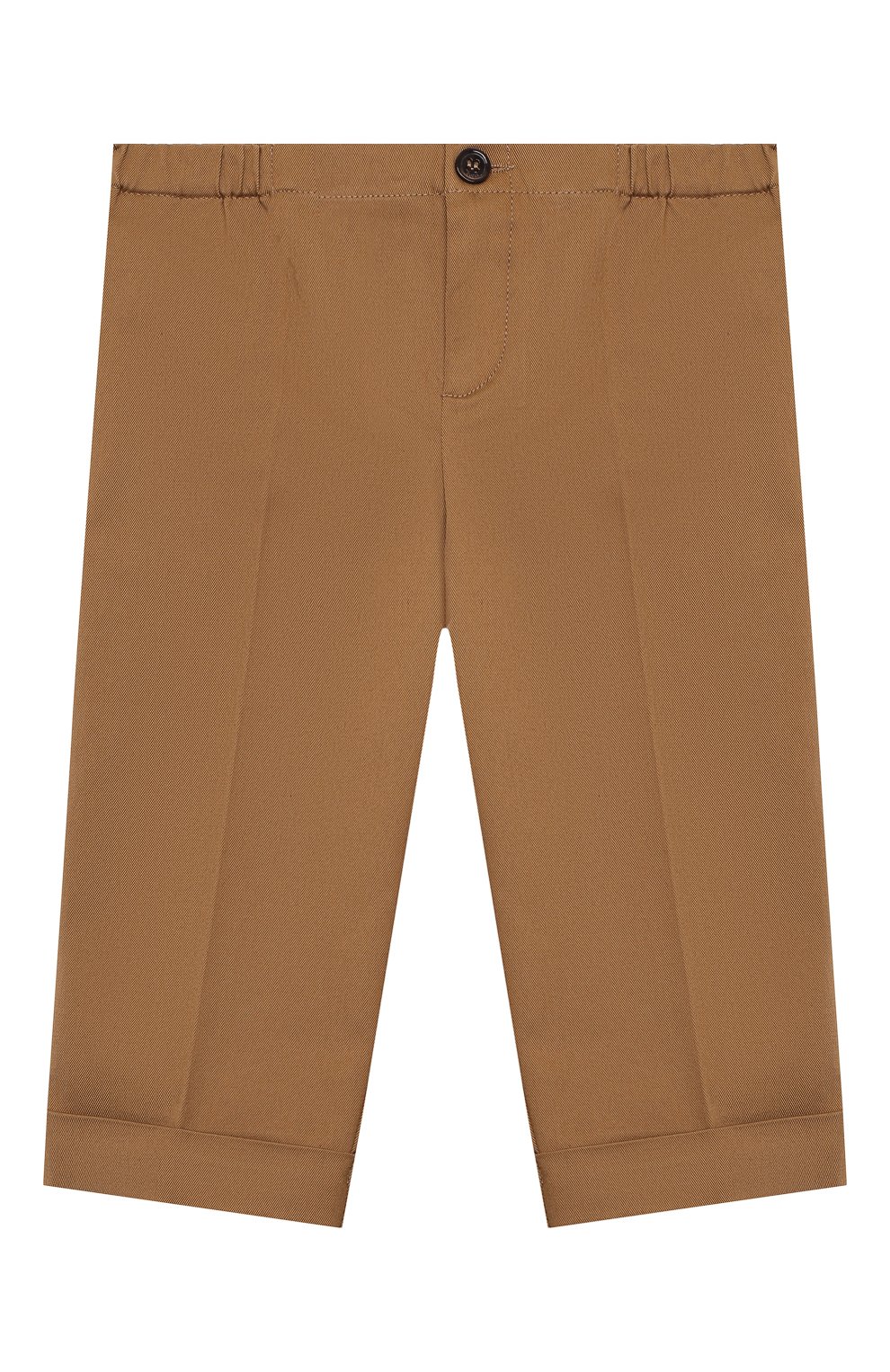 Хлопковые брюки GUCCI бежевого цвета по цене 36350 руб., арт. 644639/XWAMP, фото 1 Хлопковые брюки GUCCI, арт. 644639/XWAMP, фото 1