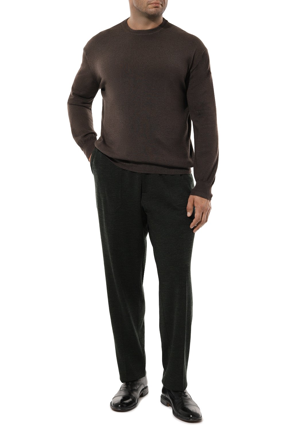 Шерстяные брюки MARCO PESCAROLO, арт. BAIAM/50Y02, фото 2