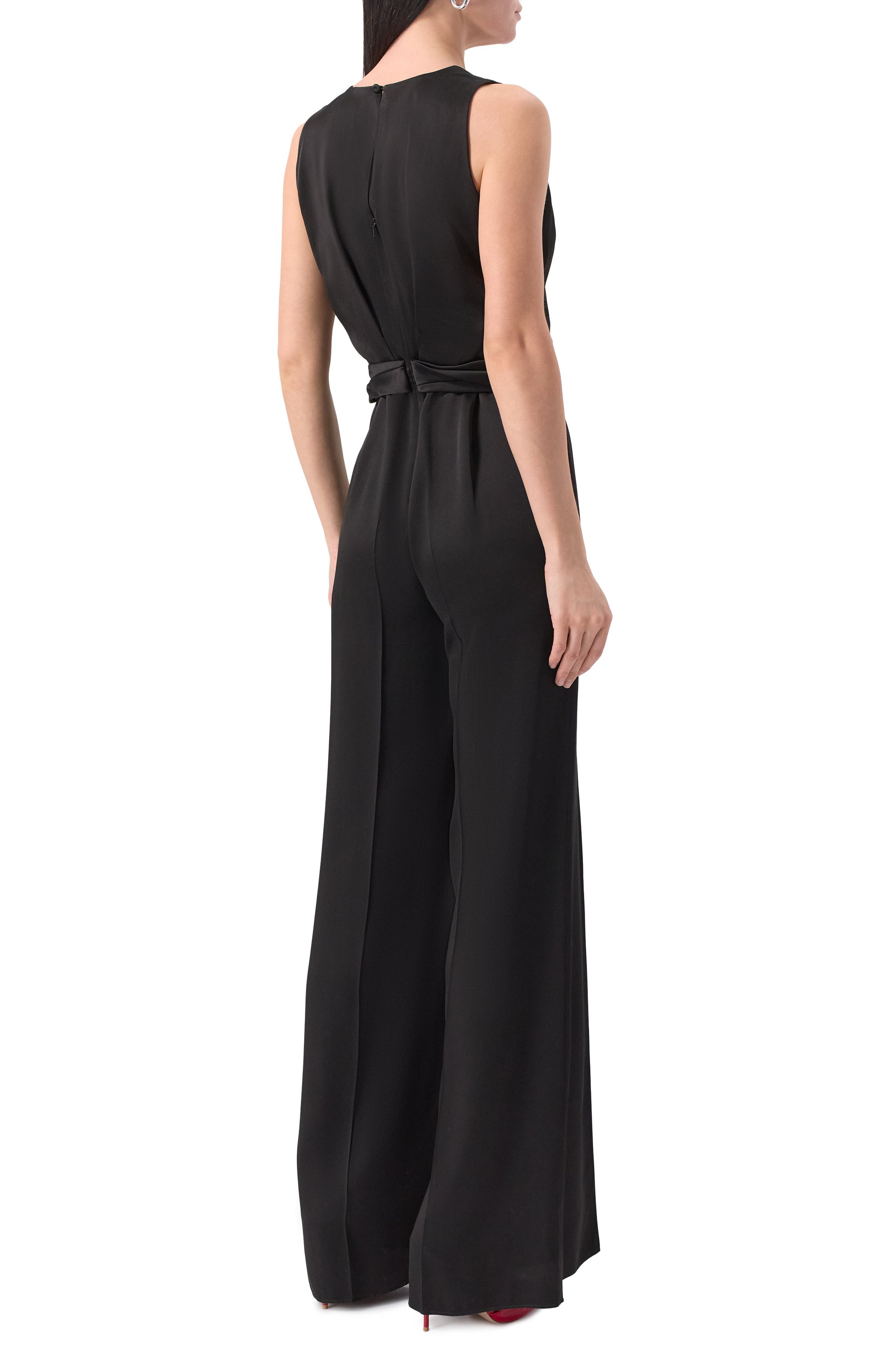 Атласный комбинезон MAX MARA STUDIO, арт. P0MEZ, фото 4