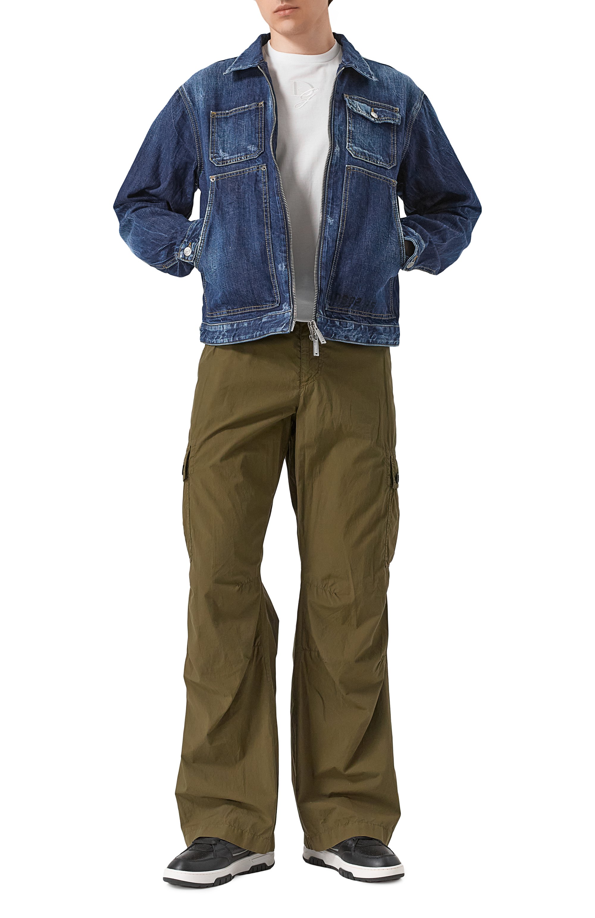 Хлопковая футболка DOLCE & GABBANA, арт. G8PN9Z/G704E, фото 2