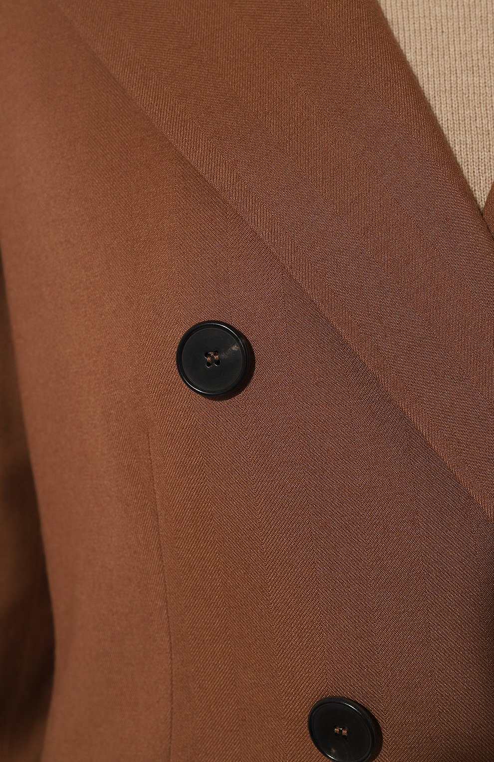 Жакет из вискозы и шерсти WINDSOR коричневого цвета по цене 75500 руб., арт. 52 DS807/10014126, фото 5 Жакет из вискозы и шерсти WINDSOR, арт. 52 DS807/10014126, фото 5